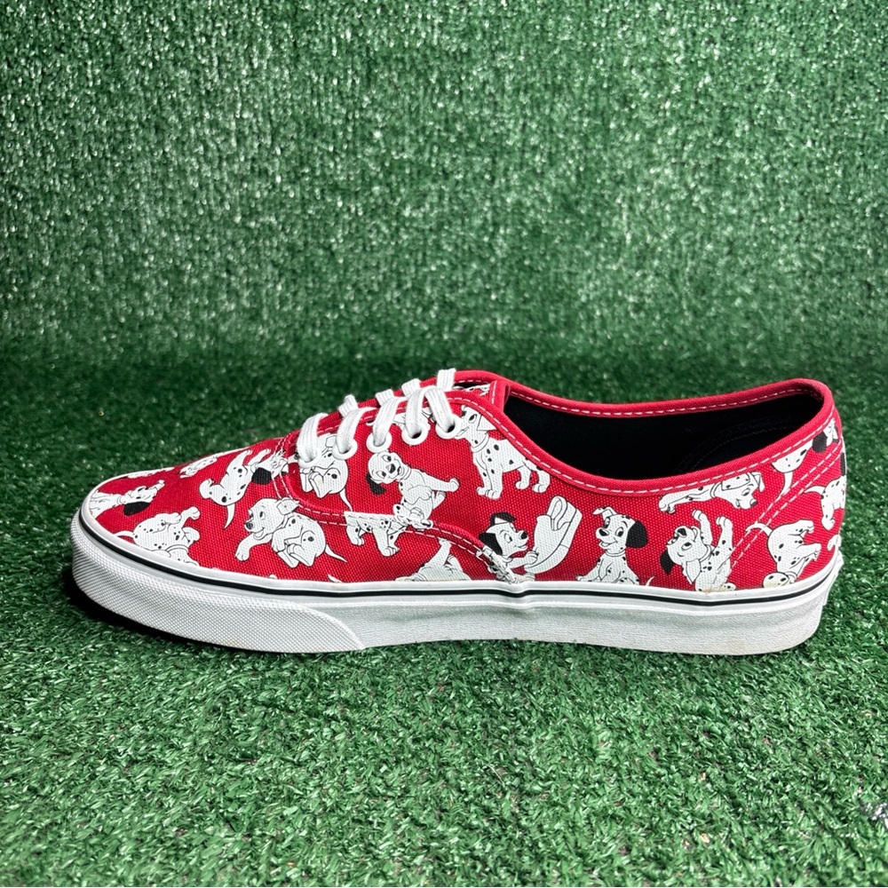 VANS Disney 101 Dalmatians Red White Sneakers RARE Limited Edition Men's Size 11 - Picture 7 of 12